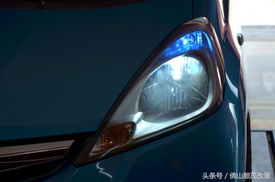 17款飞度改装大灯,12款飞度中网改装