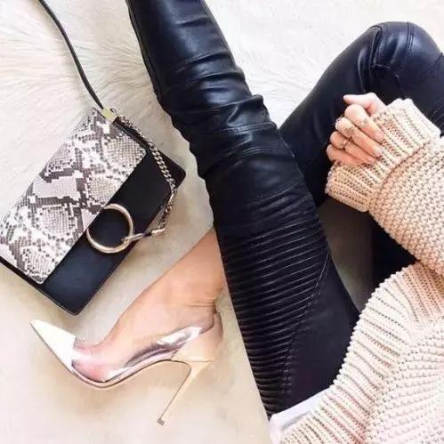 透明风潮pvc,pvc透明面料设计