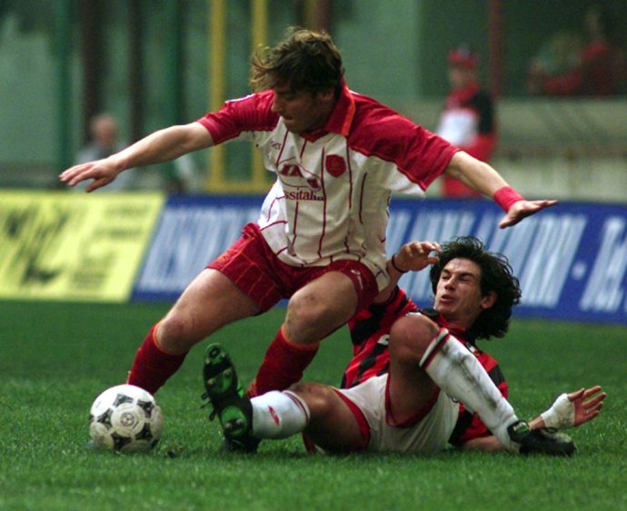 ac米兰托蒂,罗马王子托蒂吊射国际米兰