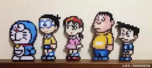 手工活大家一起干,拼豆豆手工教程