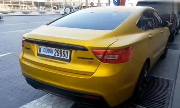 长脸了！博瑞身披“黄金甲”现身迪拜，独受土豪宠爱！