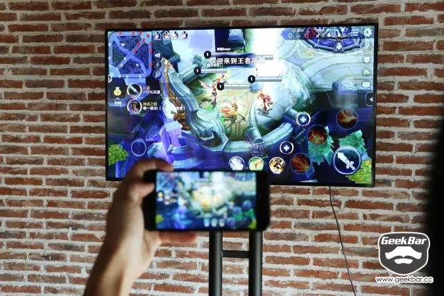 在电视玩王者荣耀,在电视机上玩游戏