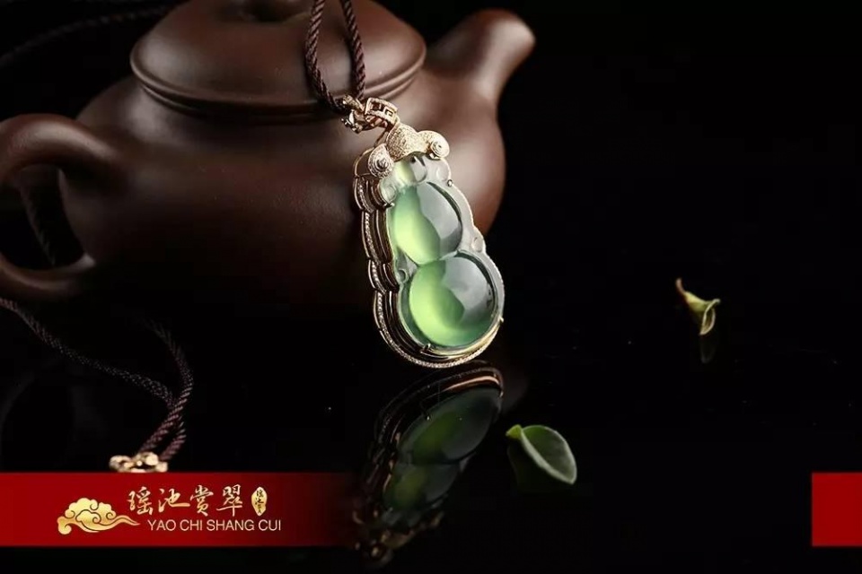 金丝线玉石雕件,翡翠雕件招财