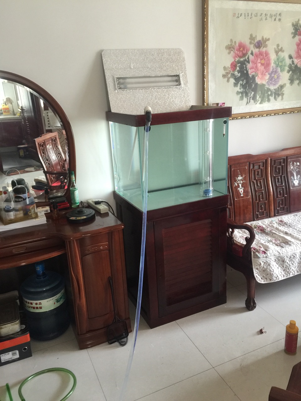 鱼缸diy用什么石头,鱼缸diy制作30元