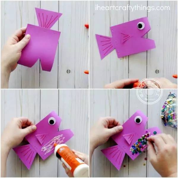 幼儿园简单卡纸小贺卡,卡纸贺卡幼儿园手工