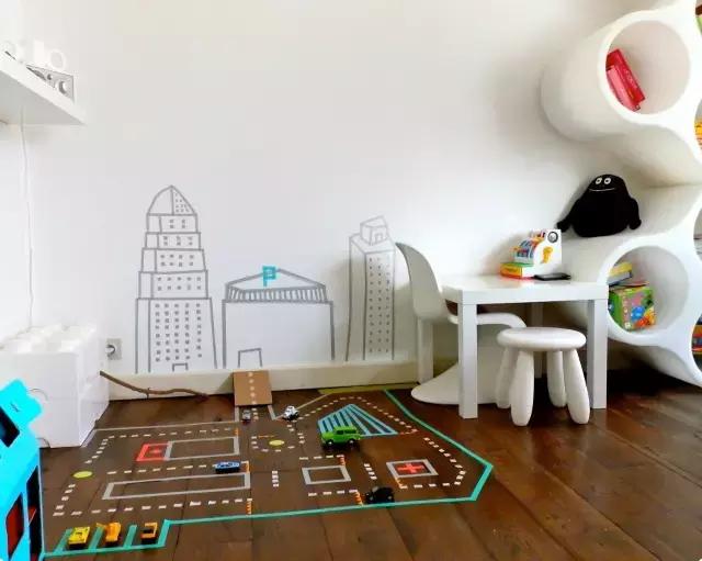 装饰胶带创意用法,胶带纸装饰墙壁