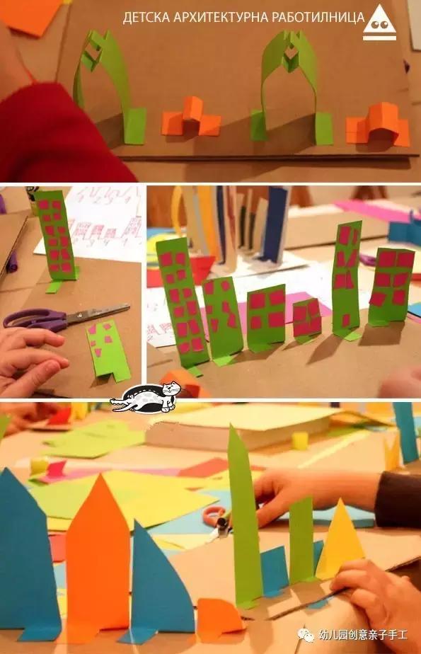 幼儿园亲子卡纸手工教程：小蝴蝶、手指偶、立体贺卡等（附步骤）