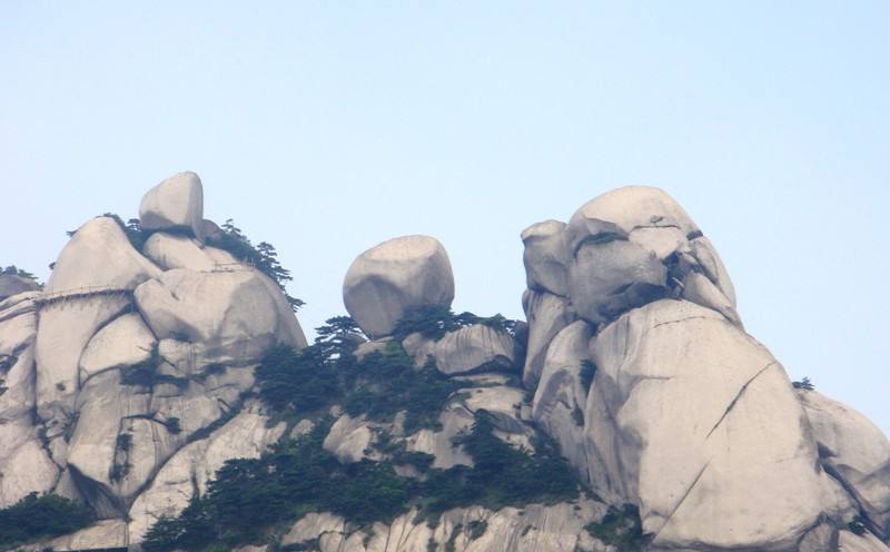 壮美的天柱山,神奇的天柱山雄伟壮观