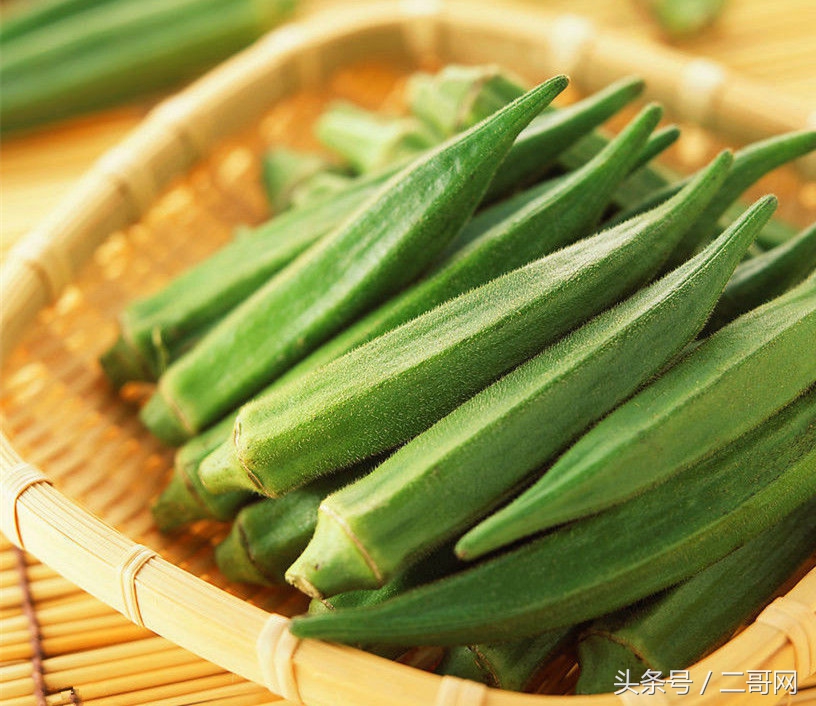 最好的蔬菜秋葵,增强免疫力的蔬菜