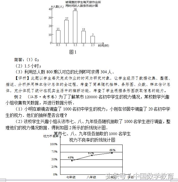 高二数学统计与概率测试题及答案,2019中考数学试题分析
