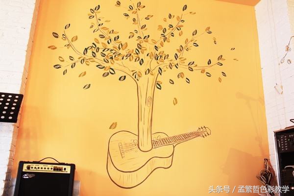 石家庄墙体彩绘,惊艳的墙体彩绘