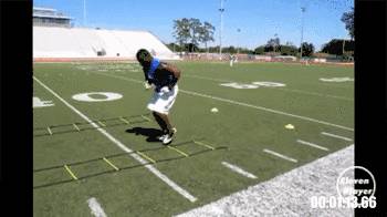 足球绳梯的专门性练习,绳梯训练足球10个动作