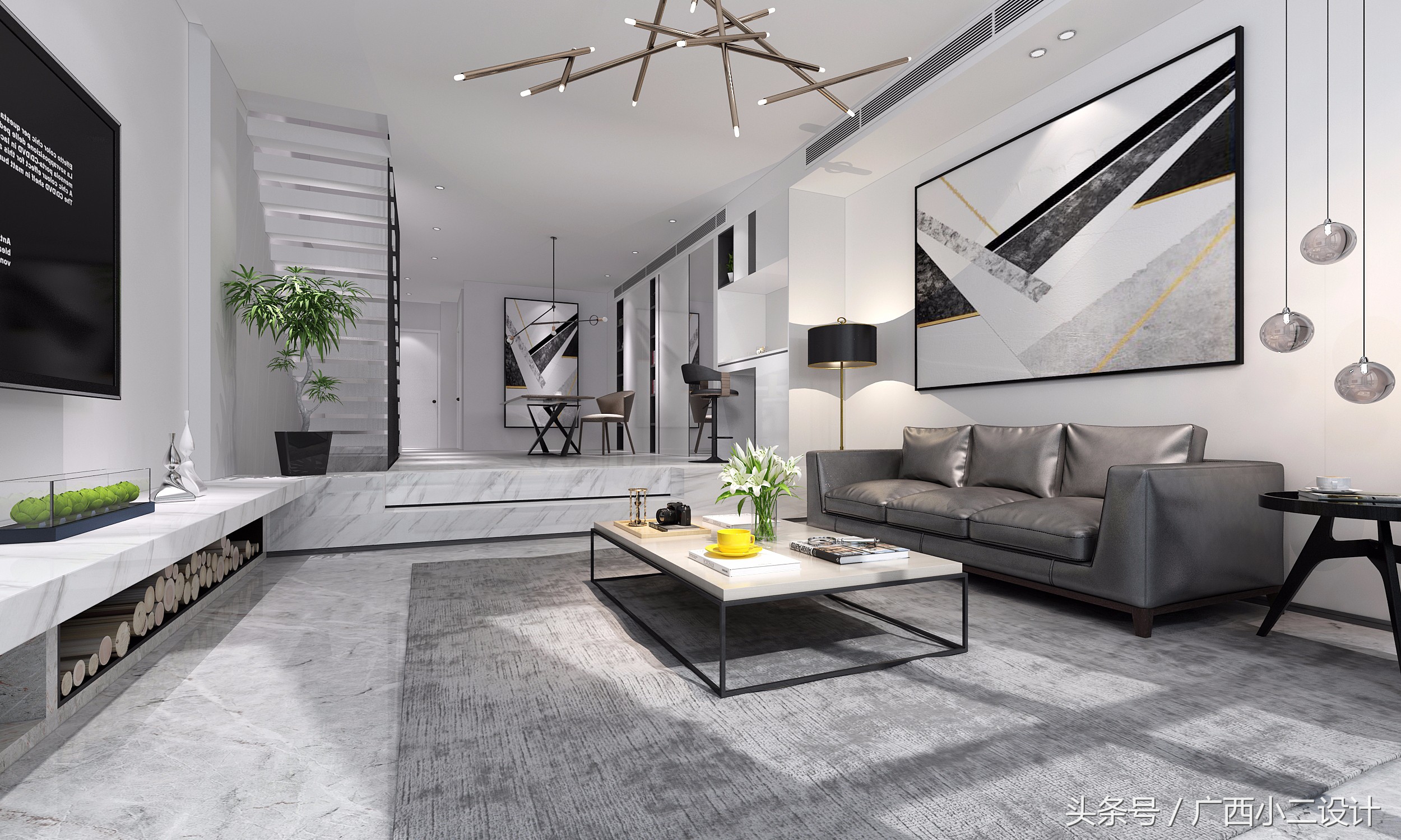 房间装修设计图1-3居室效果图,177平方米装修效果图