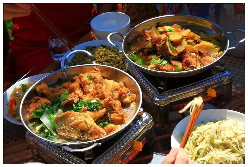 安徽金寨农村土灶厨房,金寨农家小院土灶