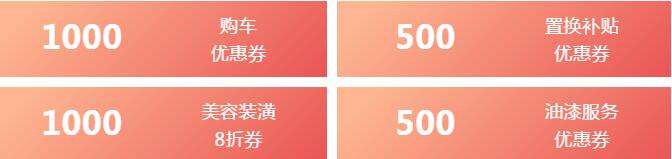 福特汽车优惠券,福特汽车换购优惠