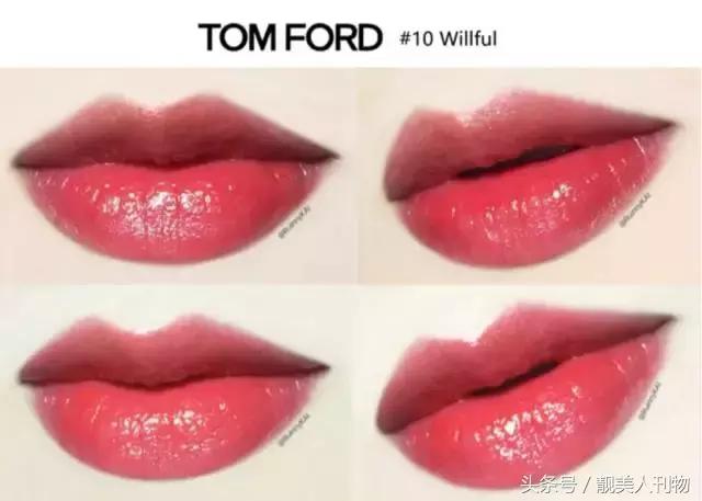 tomford口红颜色推荐,tomford十色套装