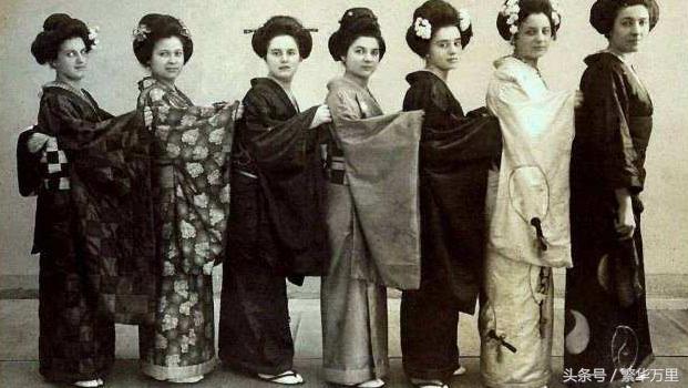 日本女性和服背后的来历,日本和服背后是什么