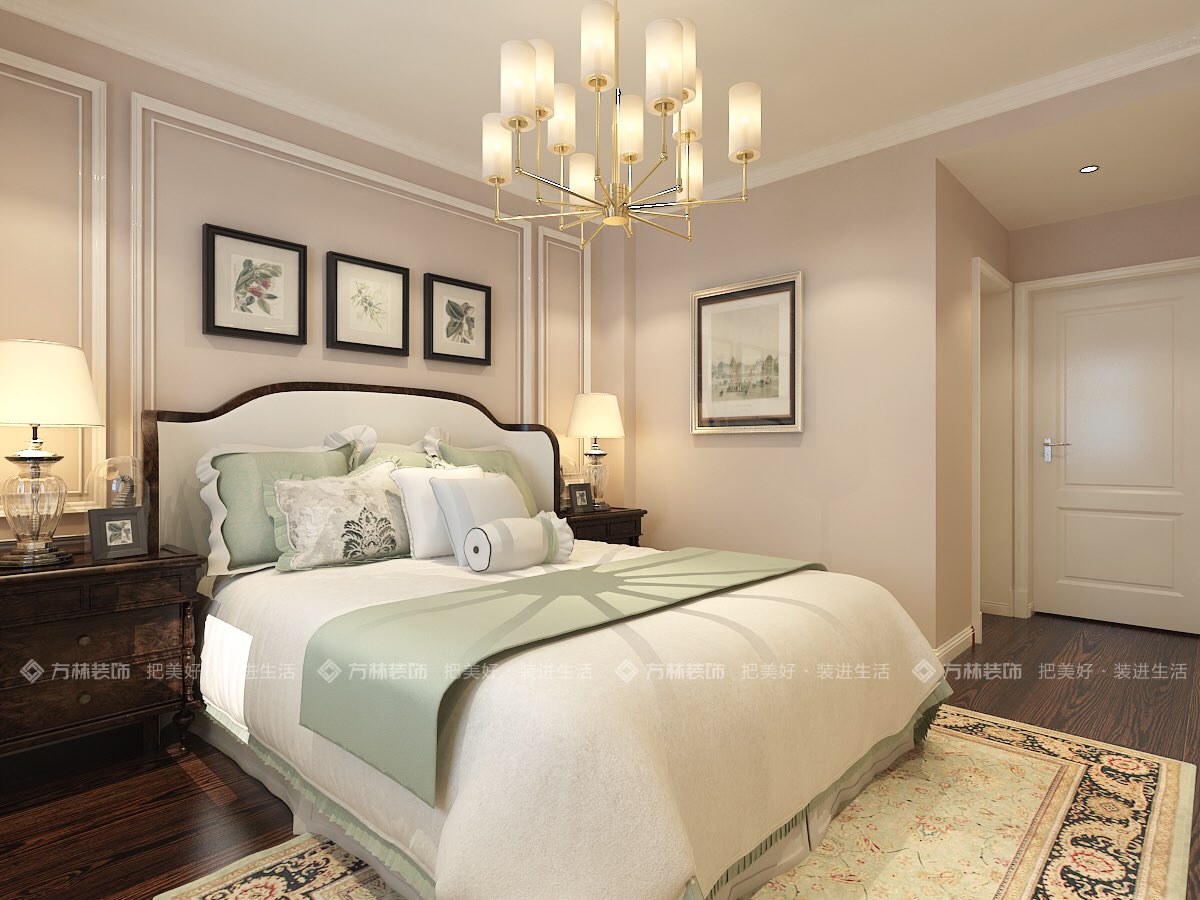 沈阳方林150平米轻奢装修图,沈阳方林风格装修效果图