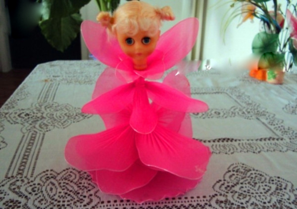 丝网花手工教程,情人节玫瑰花单支丝网花