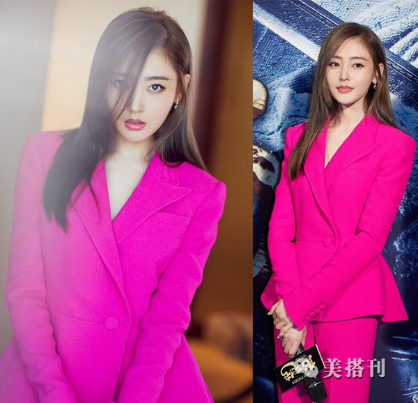 玫红最好的显白单品,深玫红显肤色黑吗