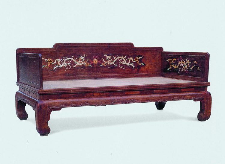 明式家具罗汉床款式,五屏风罗汉床和七屏风罗汉床