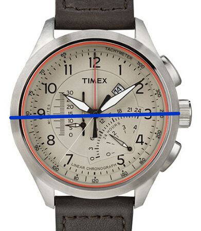 表盘的尺寸怎么测量,手表表盘直径对照表