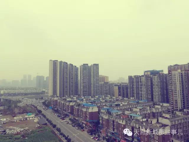 天府新区华阳航拍,成都华阳中学航拍