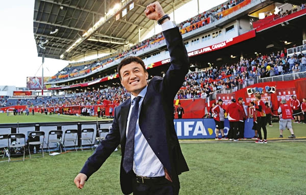 郝伟执教中国女足成绩,足协对女足的投入