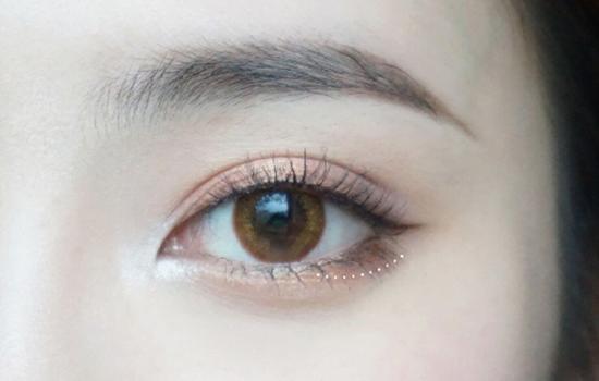 小清新款的眼影画法,又简单又日常的眼影画法
