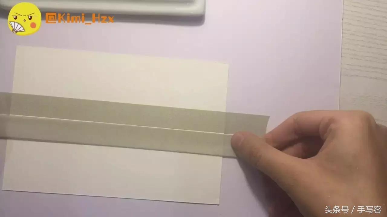 七夕快到了，亲手做一张彩虹手写染卡送给Ta吧~