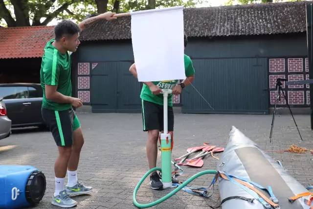 海外拉练日记(二):自制皮划艇大赛high翻全队附海量图集