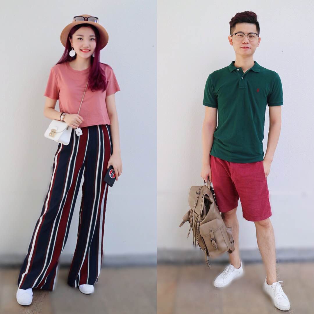 穿着情侣装逛街回头率,情侣装这么穿回头率绝对200%