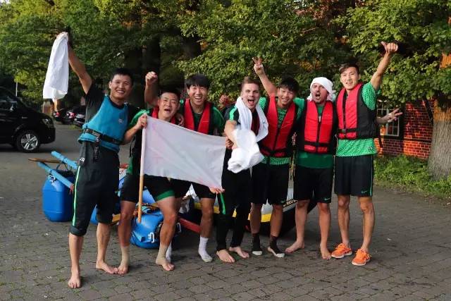 自制皮划艇比赛,海外旅行日记2