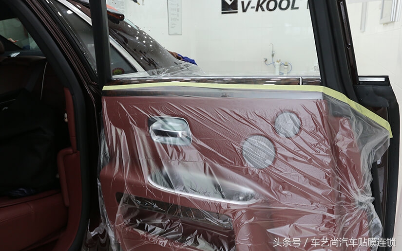 劳斯莱斯古思特车衣贴膜详细视频,上海劳斯莱斯贴车衣