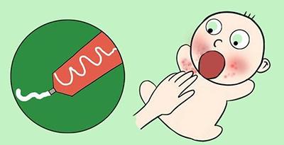 宝宝湿疹黄色液体结痂是快好了吗,宝宝耳朵里有黄色分泌物是湿疹吗