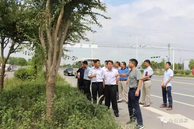 大干四个月实现双过半,淮滨县城市建设