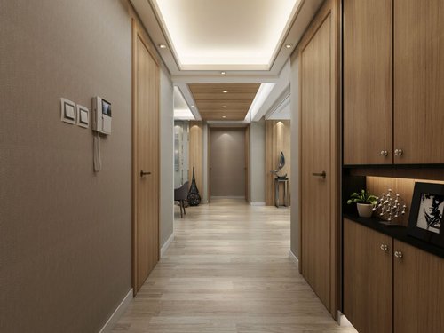 后现代风典雅时尚，银川清苑尚景162平三居室，全包28万预算