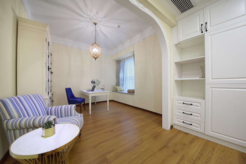 95万打造273平美式四居室，舒适休闲，广州水韵蓝湾装修借鉴