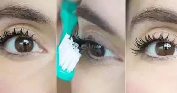 教你们正确的刷睫毛方法,睫毛长的怎么刷睫毛都好看