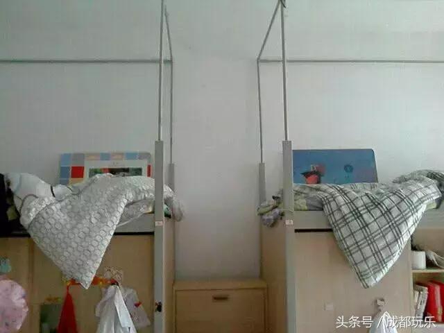 成都的大学宿舍排名,高校宿舍测评