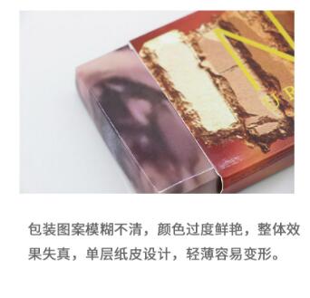 如何鉴定naked眼影盘真假,heat眼影盘真假