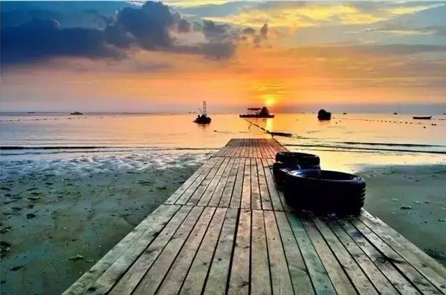 威海千里海岸线风景画,威海的海边适合拍照的地方