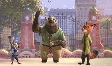 《疯狂动物城》|引爆朋友圈的好玩细节（附表情包和手绘原稿）