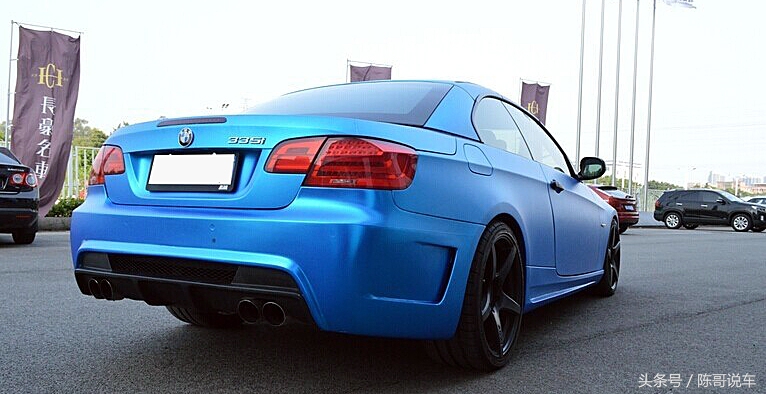 改装宝马3系开起来的样子,改装宝马3系能上路吗