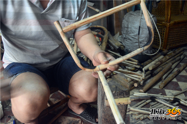 正宗手工编织藤椅,真藤编织藤椅教程