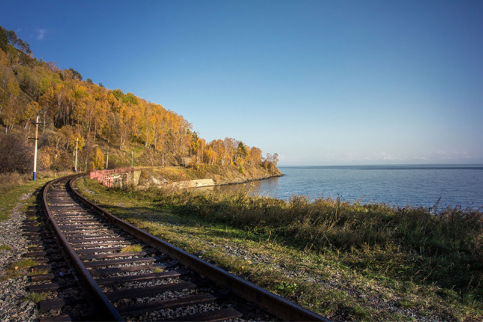 贝加尔湖环湖线路图,贝加尔湖环湖小火车