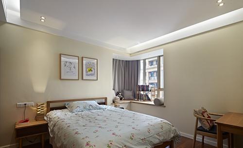 无锡紫金伴山最大户型,转角飘窗房间小户型