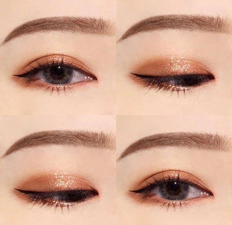 眼妆重点放在眼下的妆容教程来啦,眼妆教程日常初学者自然眼妆