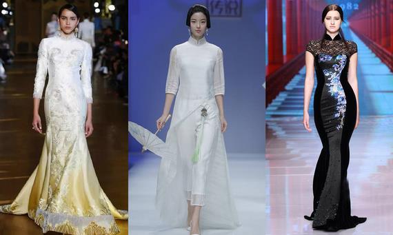 邂逅新古典,东方旗袍的别致韵味