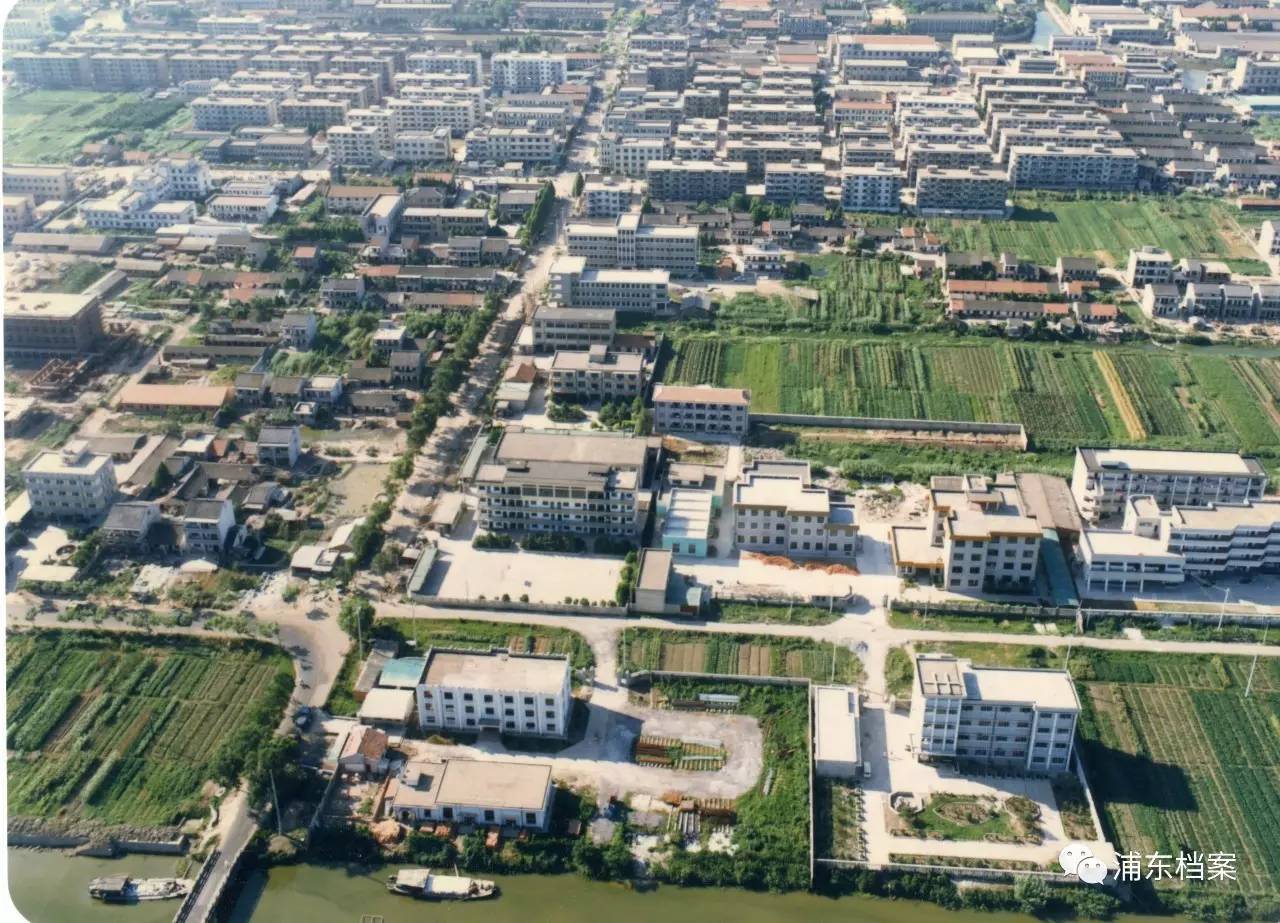 川沙15年的变化,十年前的川沙镇